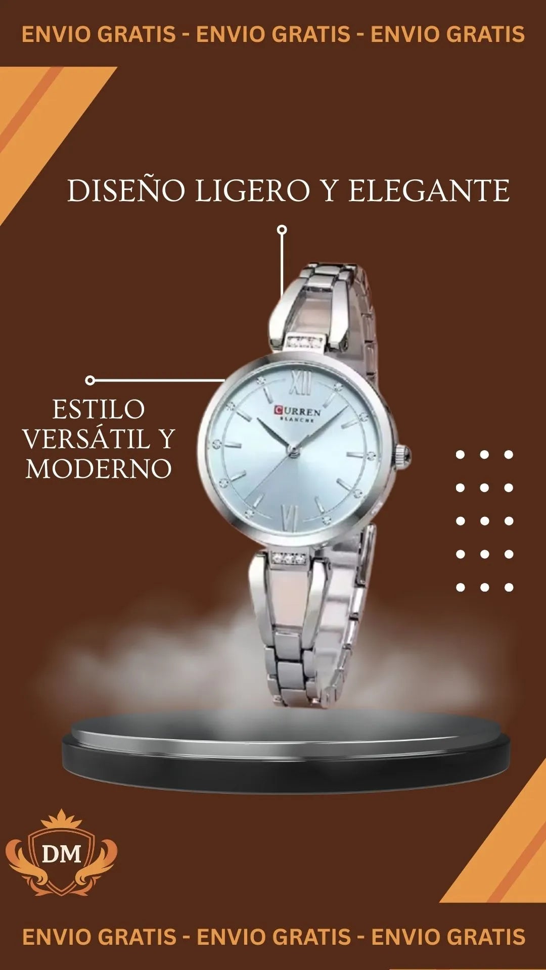Curren Elegance – Reloj Femenino by Dulce Marce Boutique